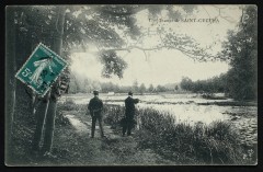 Carte postale ancienne Etangs de Saint-Cucufa
                                                                     à Rueil-Malmaison
                                