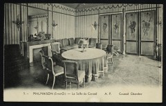 Malmaison (S.-et O.) - La Salle du Conseil ; Council Chamber à Rueil-Malmaison
