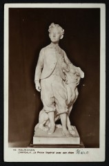 Malmaison. Carpeaux - Le Prince Impérial avec son chien -
																					92500 Rueil-Malmaison
																			