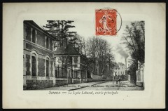 Le Lycée Lakanal, entrée principale à Bourg-la-Reine