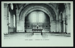 Lycée Lakanal - Intérieur de la chapelle -
																					92330 Sceaux
																			
