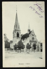 Carte postale ancienne Sceaux L'Eglise
                                                                     à Sceaux
                                