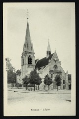 Carte postale ancienne Sceaux L'Eglise
                                                                     à Sceaux
                                