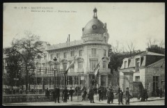 Entrée du Parc - Pavillon bleu à Saint-Cloud