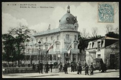Entrée du Parc - Pavillon bleu à Saint-Cloud