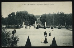Emplacement de l'ancien Château à Saint-Cloud