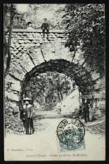 Pont et Allée du Diable à Saint-Cloud