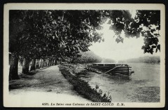 La Seine aux Coteaux de Saint-Cloud à Saint-Cloud