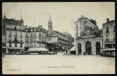 Carte postale ancienne Saint-Cloud - Place d'Armes
                                                                     à Saint-Cloud
                                