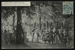 Le bal du Parc en 1820 d'après de Velly -
																					92210 Saint-Cloud
																			