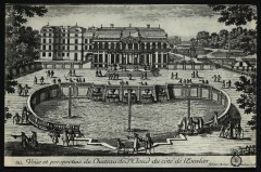 Veüe et perspective du Château de St. Cloud du côté de l'Escalier à Saint-Cloud