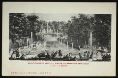 Vüe de la Cascade de Saint-Cloud (1730 - S. Rigaud) à Saint-Cloud