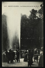 Le Grand jet de 40 m de Haut à Saint-Cloud