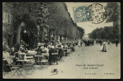 Parc de Saint-Cloud - Allée Centrale à Saint-Cloud