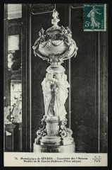 Manufacture  de Sèvres - Vase Cassolette des 4 saisons - Modèle  de M. Carrier-Belleuse (Pièce unique) -
																					92310 Sèvres
																			