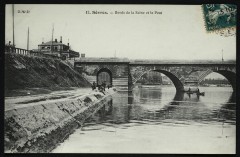 Bords de la Seine et le Pont à Sèvres