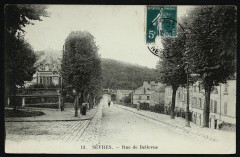 Rue de Bellevue à Sèvres
