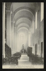 Eglise du Coeur Immaculé de Marie - La Chapelle de St-Leufroi et les Fonts Baptismaux à Suresnes