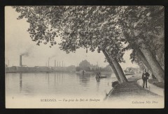 Vue prise du Bois de Boulogne -
																					92150 Suresnes
																			