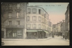 Rue de Liège à Suresnes