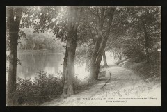 Promenade autour de l'Etang (Vue artistique) à Ville-d'Avray