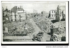 Alfred Grohs B. ... Das zerstörte Longwy. Bildseite