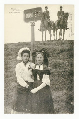 Alsacienne et Lorraine à la frontière P-Fg-Cp-00637