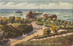Biarritz. Rocher De La Verge Et Square. 936P 1 (NBY 418810)