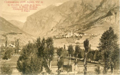 Châteauroux-les-Alpes coteau de sud-est et sol caillouteux protégé du vent du nord