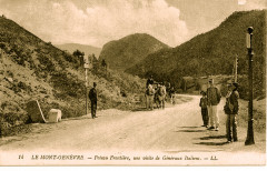 Col du Mont Genèvre Poteau frontière