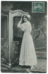 GREUZE, Lilian Lorraine. Photo Reutlinger