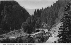 Le col et le tunnel de Bussang