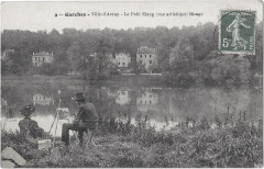Le Parc de Saint-Cloud, Garches, Ville-d'Avray, Le Petit Etang, Vue Artistique, Mirage, possibly Henri Biva