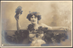 Maenad at the Garden Wall, circa 1900, full