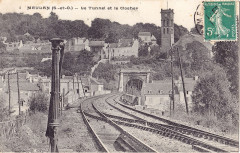 Malcuit 1 - Meulan - Le Tunnel et le Clocher