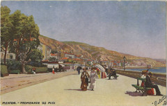 Menton.-Promenade Du Midi. 765-50 (NBY 419974)