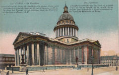 Carte postale ancienne Le Panthéon
                                                                     à Paris 5e
                                