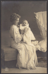 Portrait of Mother and Child