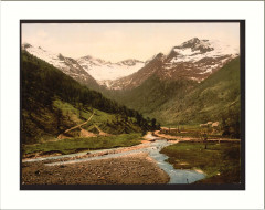 Valley of Lys Luchon Pyrenees France