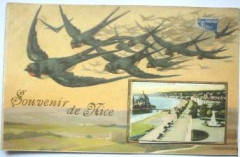 06-Souvenir de Nice-Hirondelles -
													France
												
