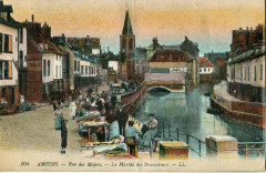 Ll 104 - Amiens - Rue des Majots - Le Marché des Brocanteurs à Amiens