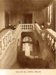Avignon Escalier de l'Hôtel Crillon