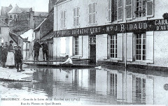 Crue-Loire-1907-Beaugency à Beaugency