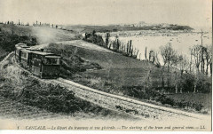 Ll 1 Cancale - Le départ du tramway et vue générale à Cancale