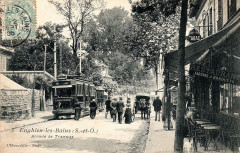 Tramway Enghien Trinité terminus 1906 -
																					95880 Enghien-les-Bains
																			
