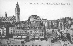 Lille Bourse tram à Lille