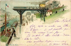 Canal Saint-Martin à Paris 10e