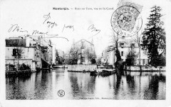 Cp Montargis rues sur l'eau 2