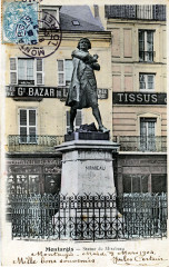 Cp Montargis statue de Mirabeau