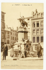Nancy - la statue de René Ii P-Fg-Cp-01346